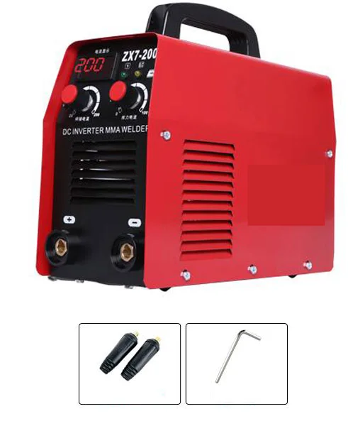 

Mini Digital DC Inverter MMA Welder Household Electric Welding Machine ZX7-200D 220V