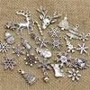   60Pcs Mixed Antique color Tone Christmas Charms Pendants Wholesale ► Photo 1/2