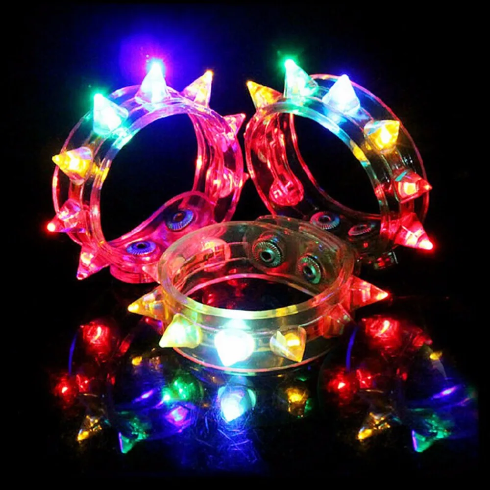 

DIY Led Party LED Party Wristband Dance Disco Bangle Light Up Multi-color Night Glow Stick Flashing Bracelet Light Sticks