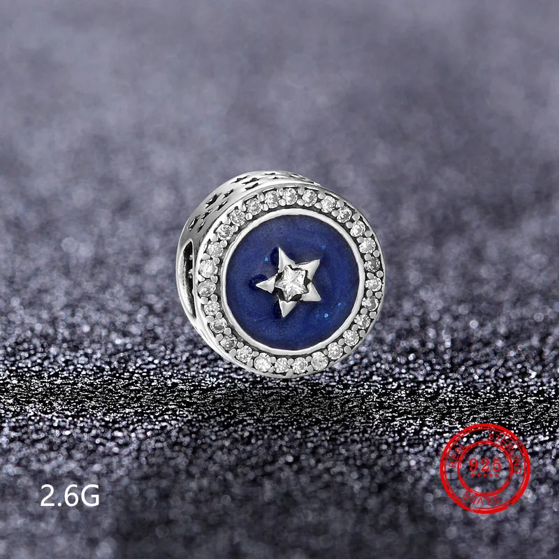 

925 Sterling Silver Beads Suitable for Pandora Beads Bracelet Jewelry DIY Jewelry Accessories Found Making Mother's Day Gift