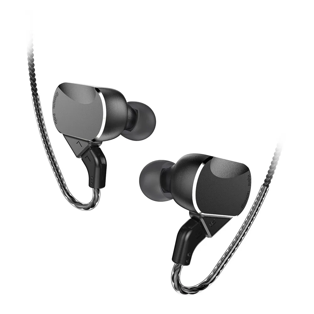 BQEYZ BQ3 In-Ear Moniter HiFi наушники алюминиевые металлические наушники-вкладыши корпус 0,78 мм сменный кабель