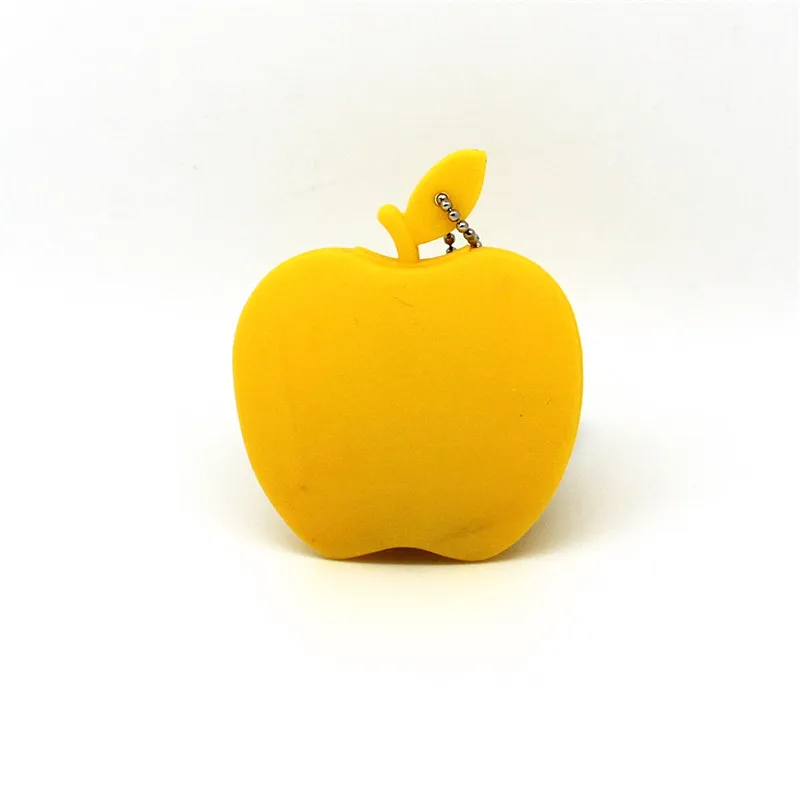 Мини-мультфильм Apple USB флешка 16 ГБ 32 ГБ фрукты подарок памяти USB 2,0 накопитель переносной USB-накопитель 4 ГБ 8 ГБ Memory Stick - Цвет: Цвет: желтый
