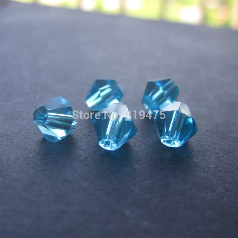 Mode,4x6mm blanc cristal perles de pierres précieuses en vrac,98pcs