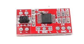 

MAX4410 amplifier board 80mw * 80mw mini module DC 1.8v-4.2v for battery-powered