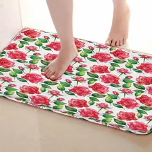 Роза Стиль открытый Коврики S, забавные Нескользящие Для ванной Коврики, двери Коврики S, дверь входная Коврики s