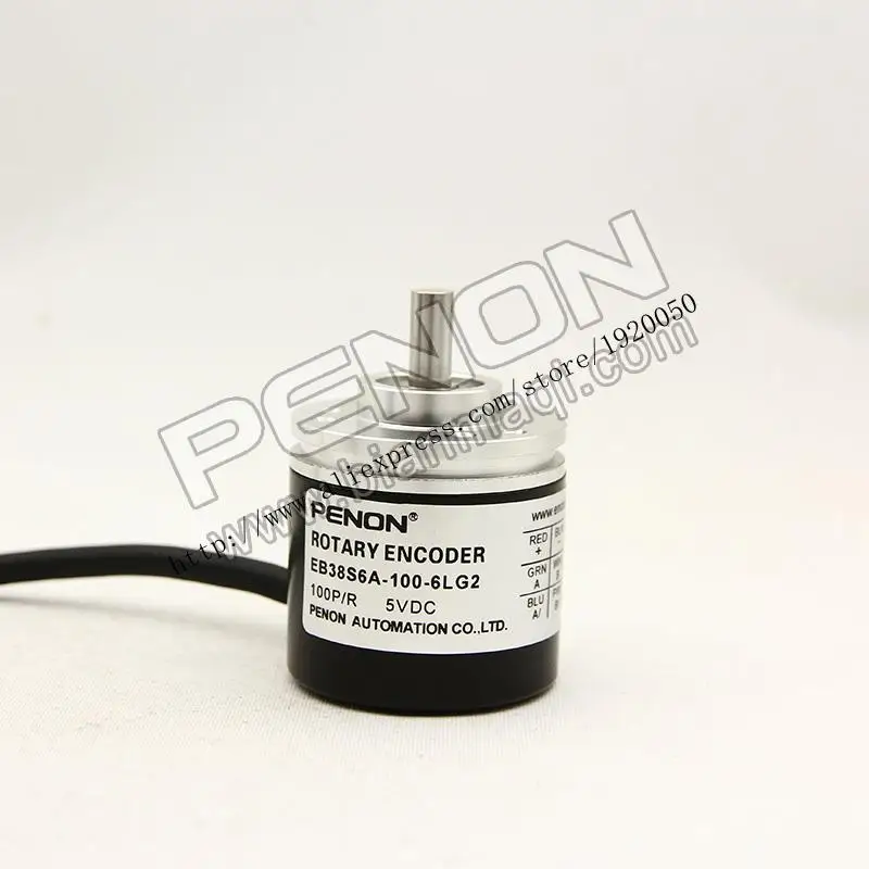 

EB38S6A-100-6LG2 rotary optical encoder 100 pulse 6mm outer diameter of 38mm solid shaft