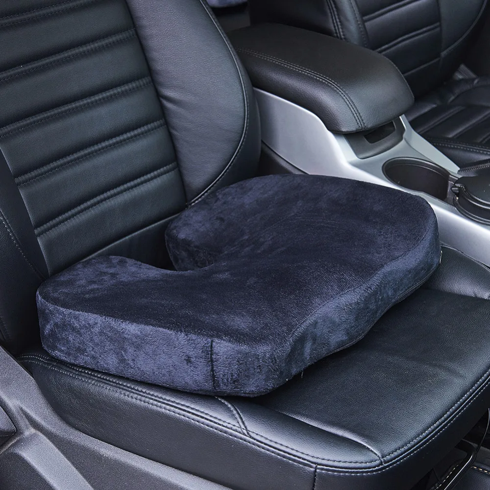 Travel Car Seat Cushion Coccyx Orthopedic Memory Foam U Type Chair