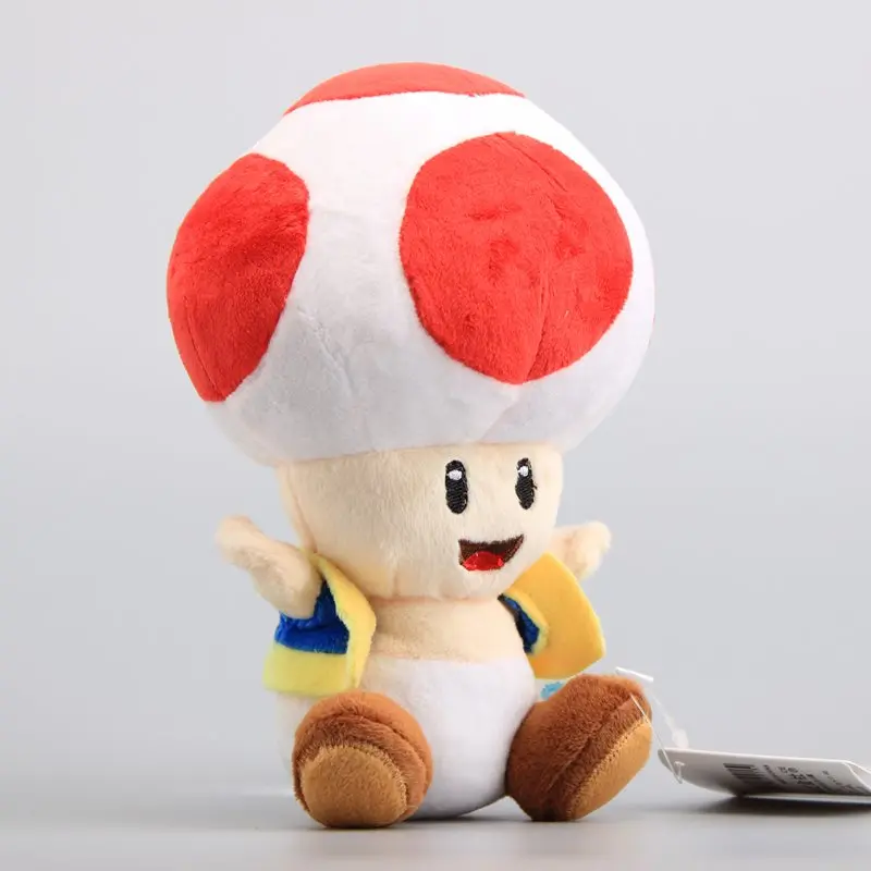 red toad plush
