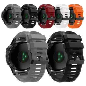 

Replacement Watchband For Garmin Fenix 5X 5 5S 5X Plus 3 3 HR Watch Strap Silicon Wrist Bracelet Strap Smart Watch Watchstrap