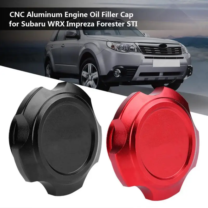 

CNC Aluminum Engine Diesel Oil Fuel Filler Tank Cap Cover for Subaru WRX Impreza Forester STI Car Accessories Parts Tank Covers