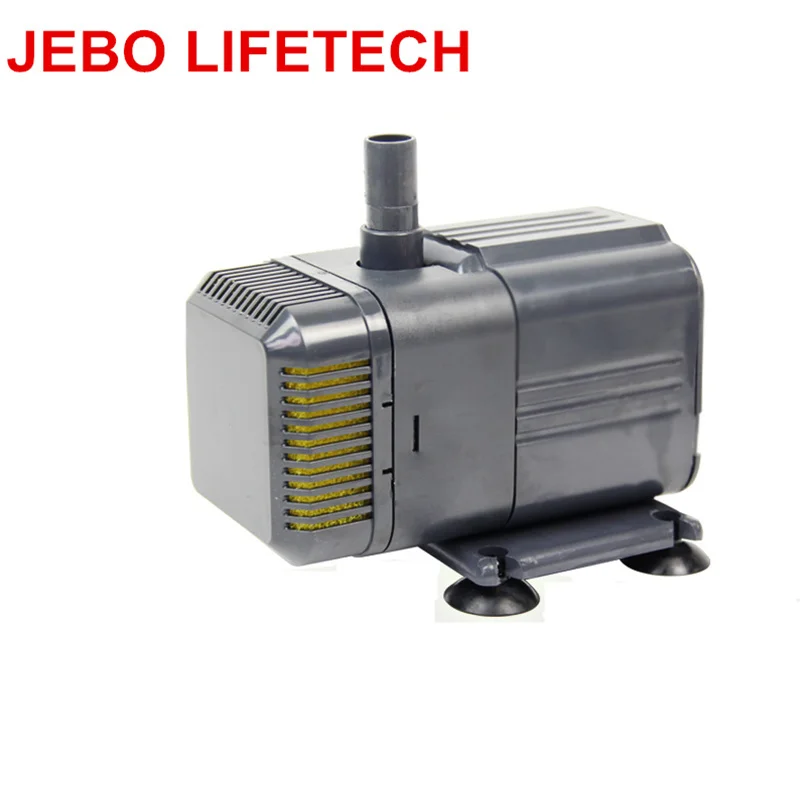 JEBO LIFETECH Aquarium Water Pump 50W 2600L/H Submersible Filter Fish