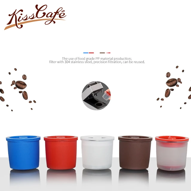 Special Offers 3PC/lot Reusable Capsule 304 Stainless Steel Silicone Cycle Refillable Coffee Filter Fit for illy Coffee Machine Maker 