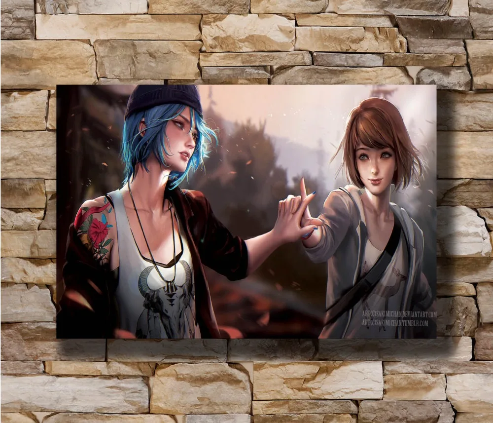 Life Is Strange Game Home Decoration Poster Wall Canvas Art 14x21 16x24 24x36inch Print G 1228