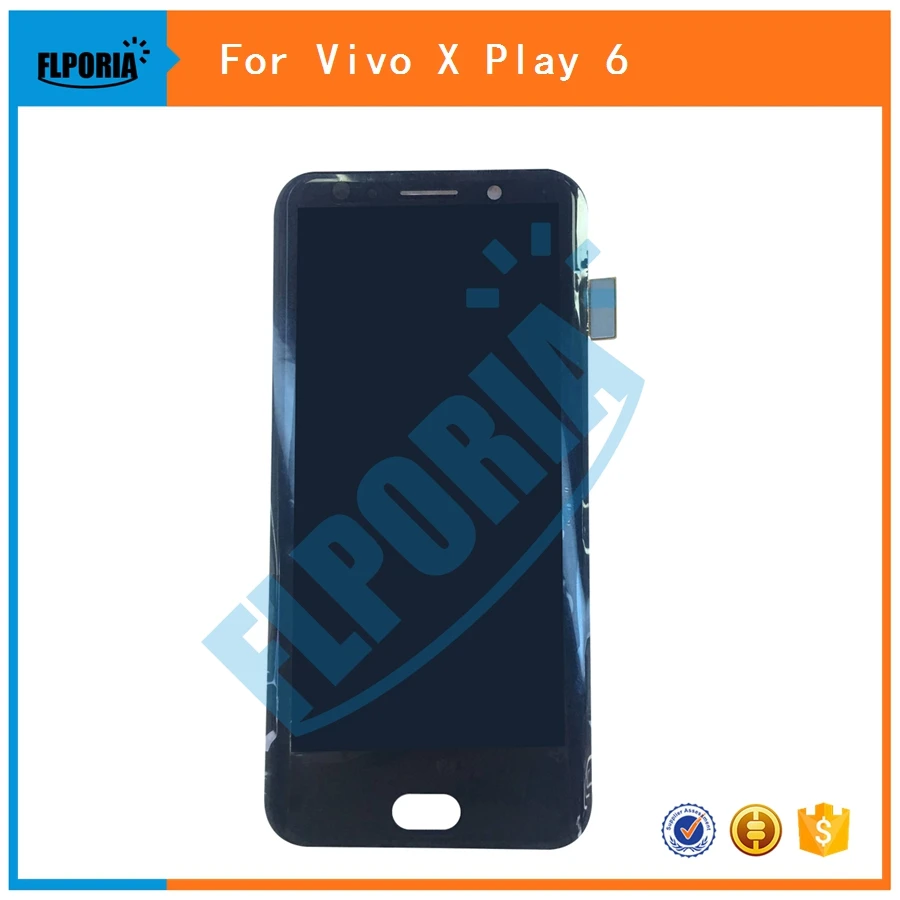 FLPORIA лучшее качество ДЛЯ Vivo X play 6 Полный ЖК-дисплей сенсорный экран дигитайзер сборка