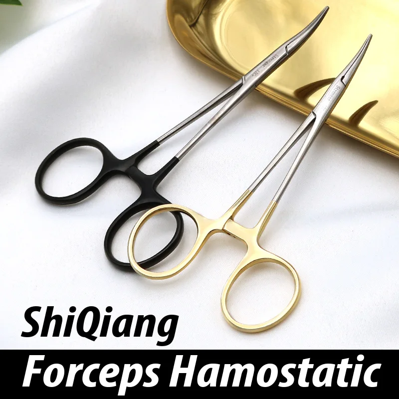 

strong stainless steel 12.5 hemostatic forceps for cosmetic plastic surgery tools to cut straight/curved buried wire teeth