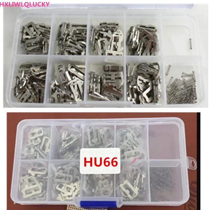 Hxliwlqlucky hu66 قفل رقاقة تحتوي 1r ، 2r ، 3r ، 4r ، 1l ، 2l 3l ، 4l كل 25 قطع ل vw سيارة قفل شحن مجاني