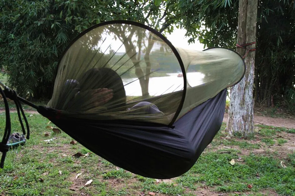 new Parachute Anti Mosquito Net Hammock Beach Tent Camping Sleeping Hammock  Portable Outdoor Leisure Hanging Bed tree tent|bed camp|bed mouldingtent led  - AliExpress