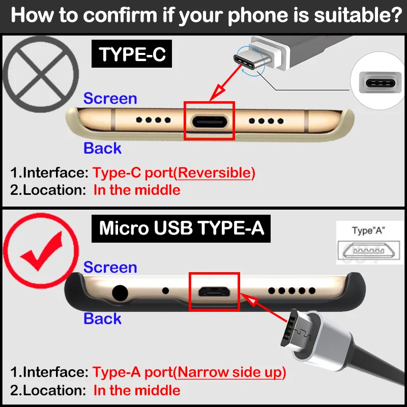 Беспроводное зарядное устройство Nillkin Qi+ адаптер Micro USB type-A приемник Беспроводная зарядка для Xiaomi Redmi 5 6 7 5A 6A 7A Plus Pro Note 4X