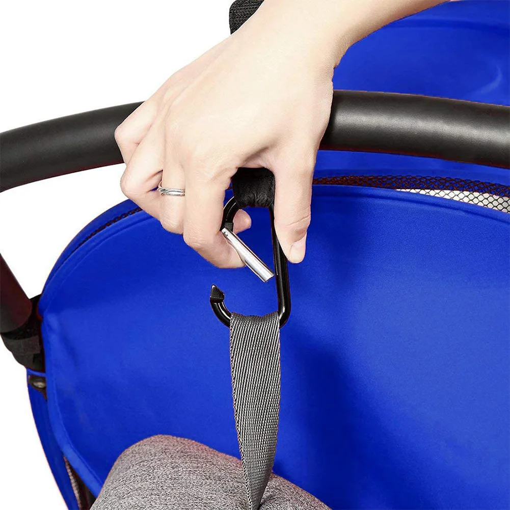 4 шт. коляска крюк универсальный подвес хозяйственная сумка коляска карабин для коляски Аксессуары клип ребенка