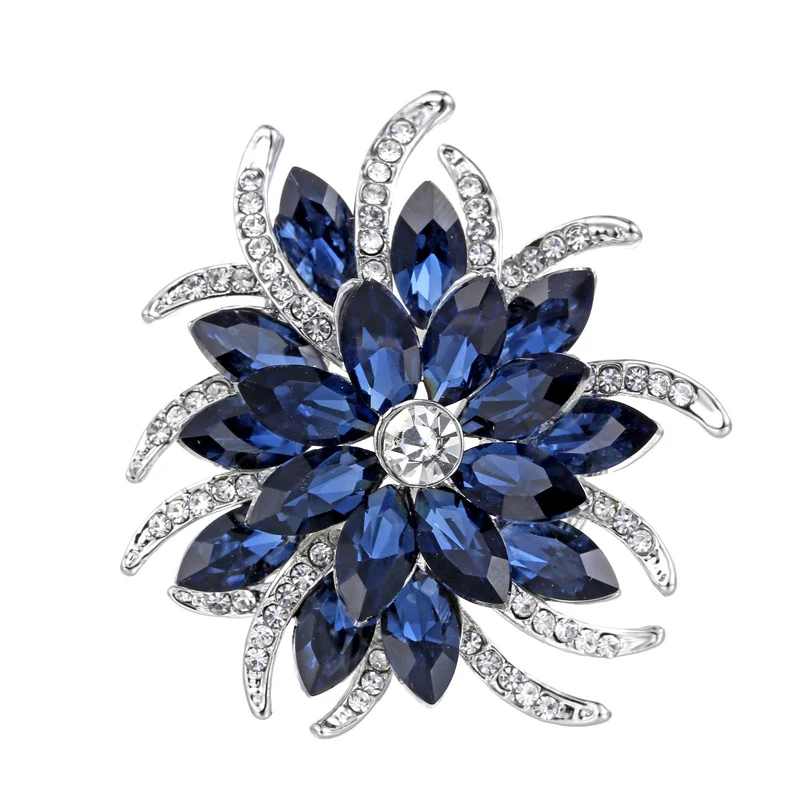 Broche De Flor De Seda Color Marfil: Broche De Flor De Organza