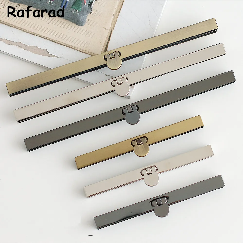 

10 Piece Per Lot 11cm and 19 cm Straight Line Metal Purse Frame DIY Handbag Accessories Fashion Metal Bag Purse Frames Wholesale