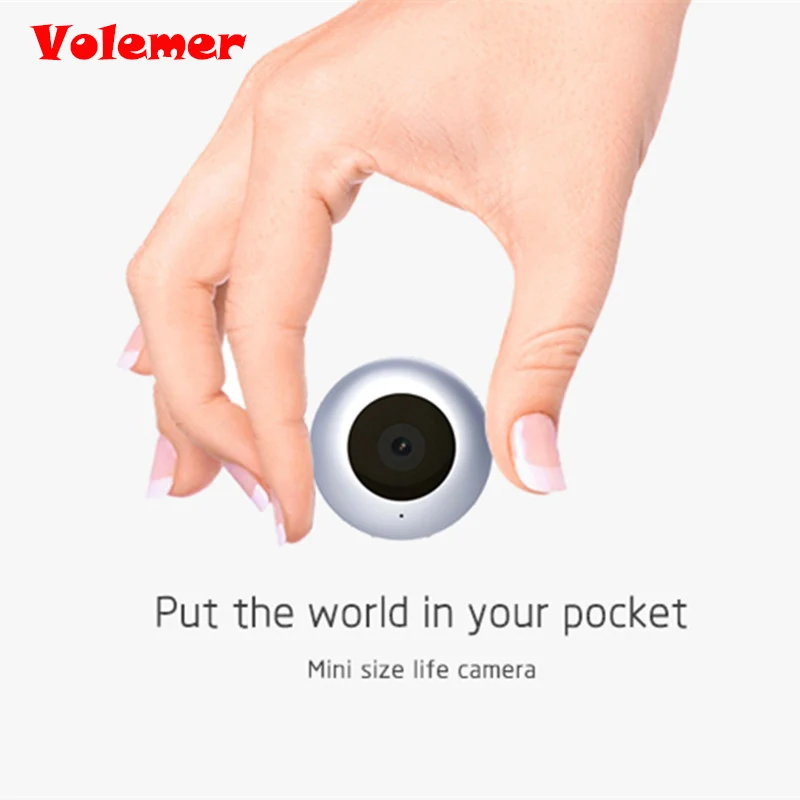 

Volemer C2 Mini Camera HD720P IP IR Kamera Wireless Wearable Mini Micro Camera Motion Sensor Body Camera With Magnetic Clip Mini