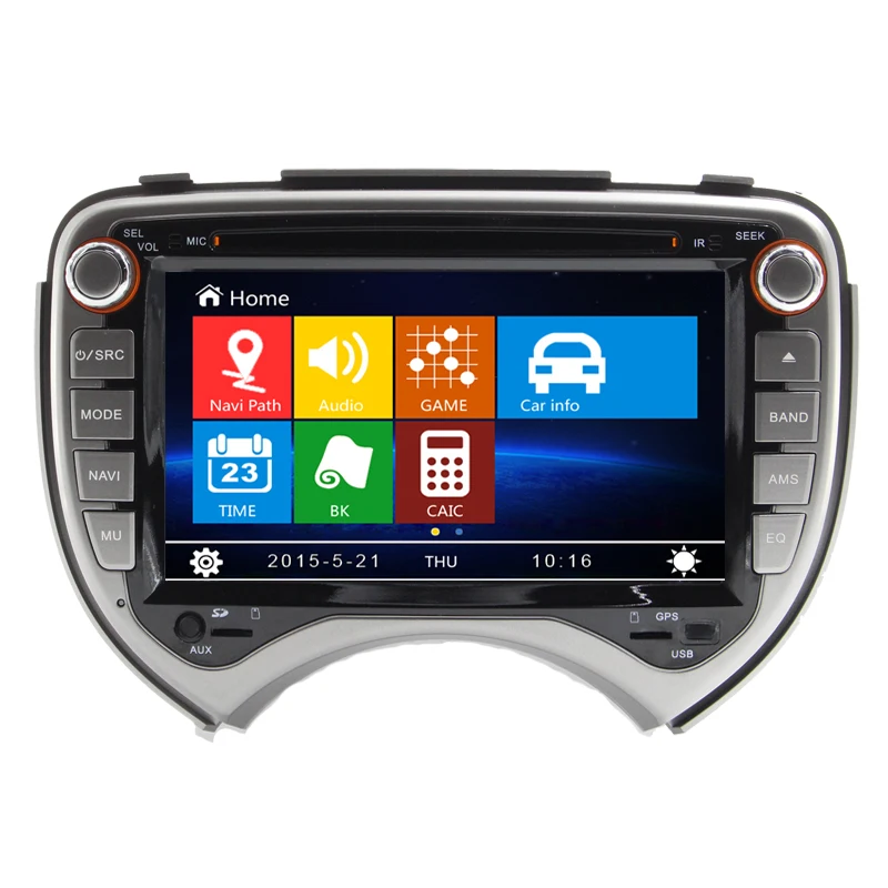 Free Shipping 7 inch Car DVD Player GPS Navigation For Nissan Micra March 2010 2011 with