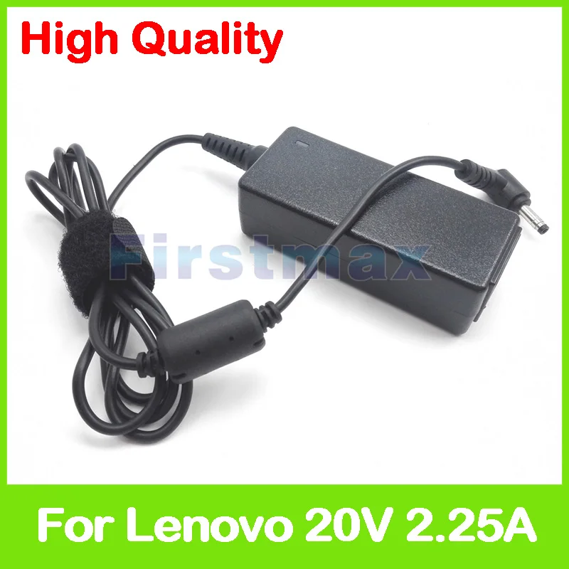 20 V 2.25A Ноутбук ac адаптер питания зарядное устройство для lenovo 320-14IAP 320-14IKB 320-14ISK 320-15ABR 320-15AST 320-15IAP 320-15IKB