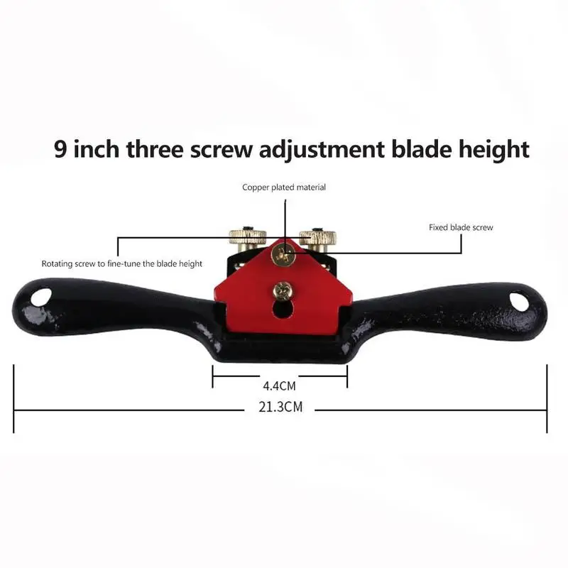 9 дюймов Металл деревообрабатывающий лезвие спицы бритья ручной строгальный станок плотник Деревообрабатывающие инструменты ручной