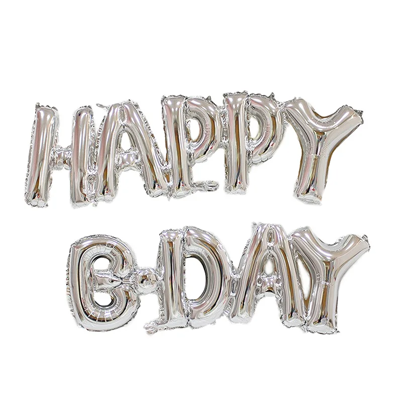 style 17 1pcs 84*32cm Baby Shower Pink Foil Balloon Its a Boy Girl Baby Shower Gender Reveal happy birthday Party Decor Supplies - Color: style 17