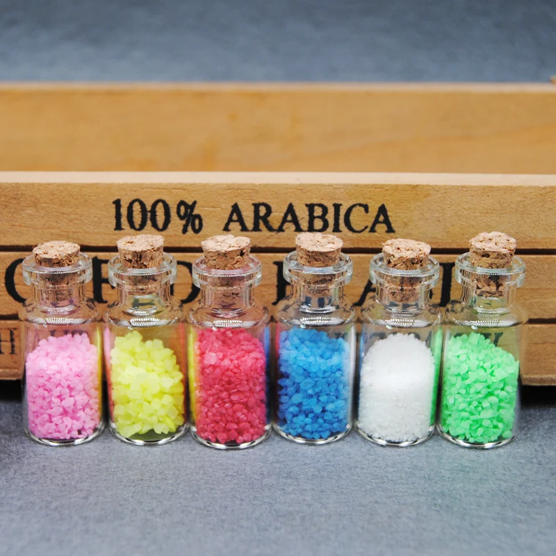 19*4mm Glass Bubble 20pcs Pepper Glass Bottle charming handmade Hollow Glass
