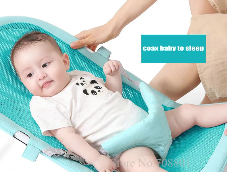 Детское кресло-качалка с колесами EVA, 3 класса Регулировка колыбели может уговорить ребенка спать, кресло-качалка для новорожденного