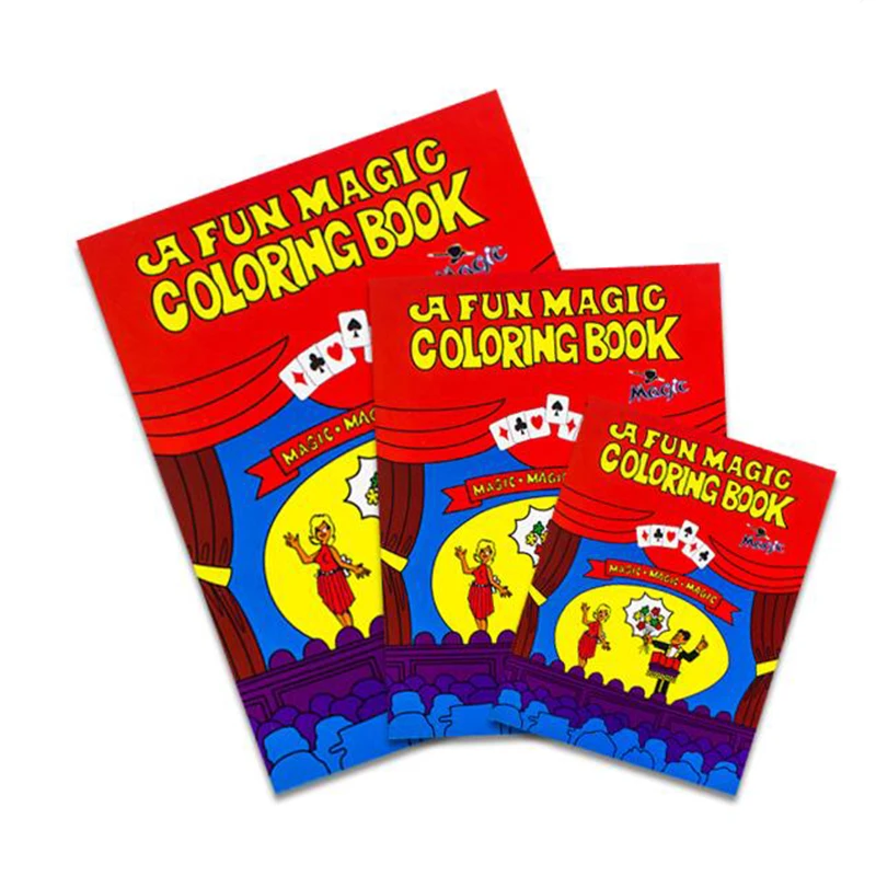 Mini Carton Book Magic Tricks Free Shipping Magia Trick Toys Child Easy