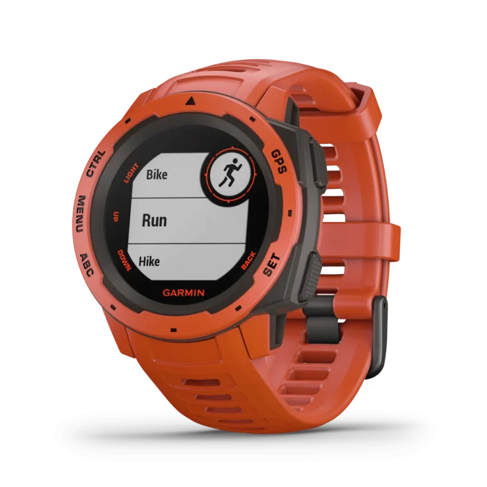 Garmin Instinct прочные gps-часы с ГЛОНАСС пульсом и барометрическим высотометром