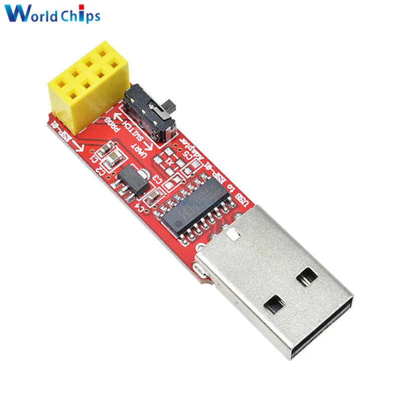 3,3 В USB к ESP8266 ESP-01 ESP-01S Wi-Fi адаптер модуль с CH340G USB к ttl драйвер последовательный беспроводной Wifi модуль для Arduino