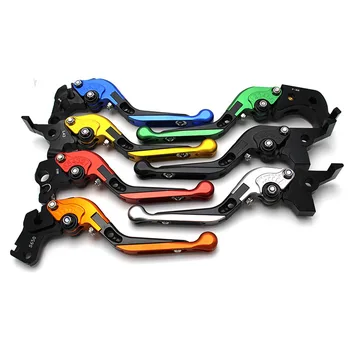 

for BMW K1200S K1200R K1200R SPORT CNC Motorcycle Accessories Adjustable Brake Clutch Levers Foldable Extending with logo