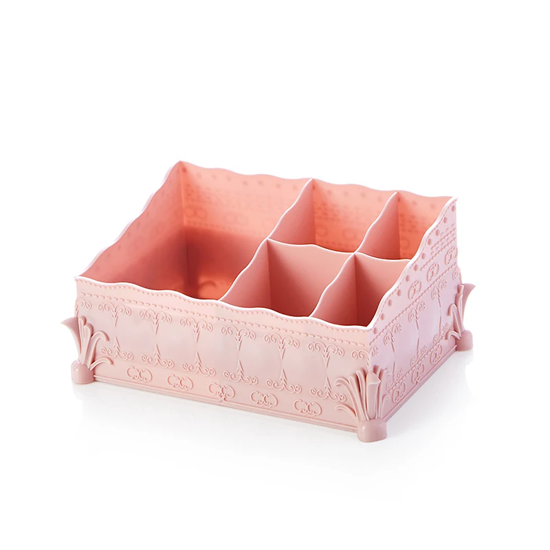 

HS040 Multi-function European pattern five cases storage box office stationery box finishing 19.5*14*10cm