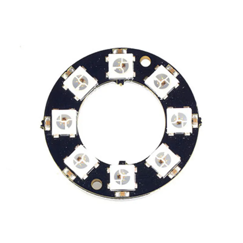 

1pcs 8 Bits 8 X WS2812 5050 RGB LED Ring Lamp Light with Integrated Drivers
