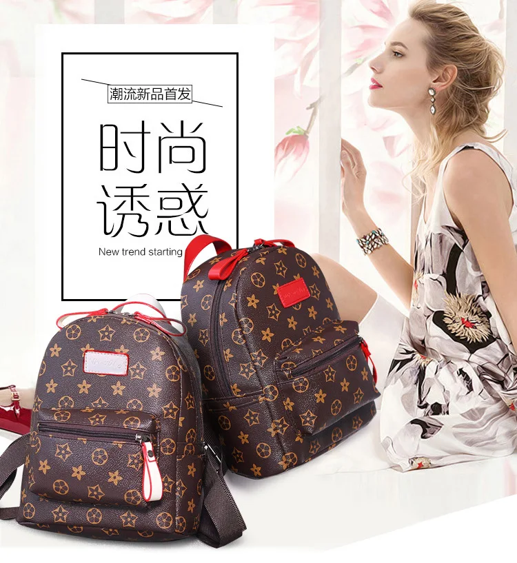 

Summer and Autumn New Laohua Backpack Fashion Simple Student College Style Bag