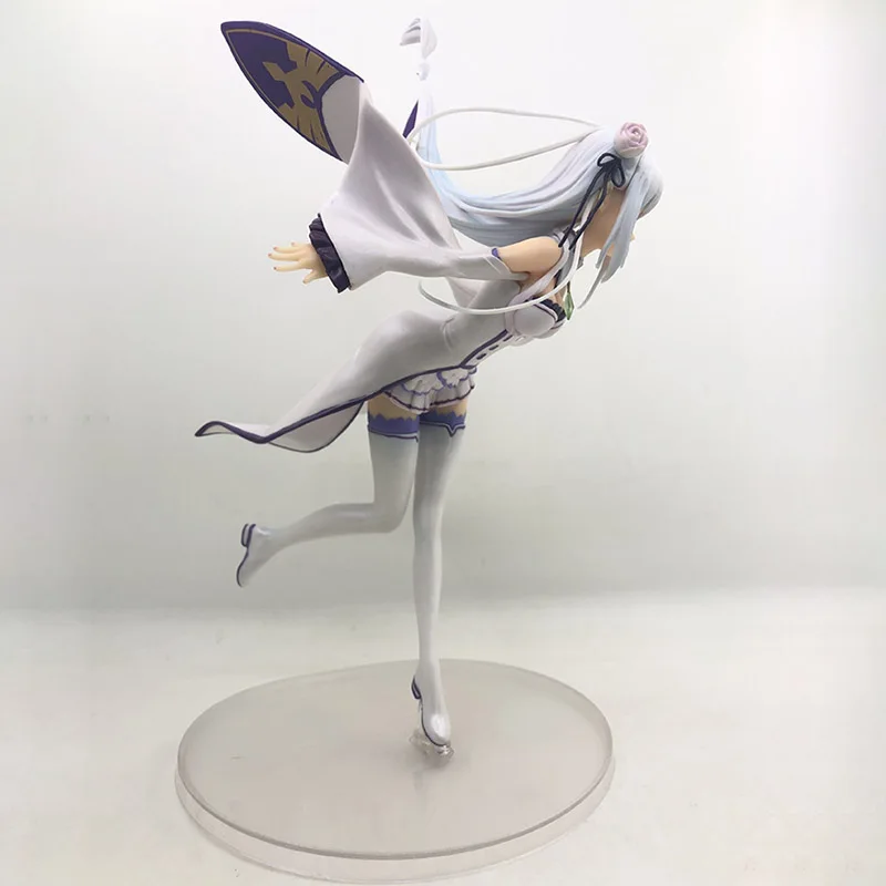 Экшн фигурка Re: Life In A Different World от Zero Emilia 1/7 масштабе окрашенная из ПВХ игрушка