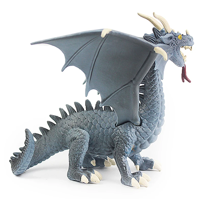 ブルードラゴン Rhaegal モデルおもちゃの蛇ドラゴンゲーム魂プラスチック固形 Toysa 氷の歌と火災のテーマパーティーギフト子供のための Aliexpress