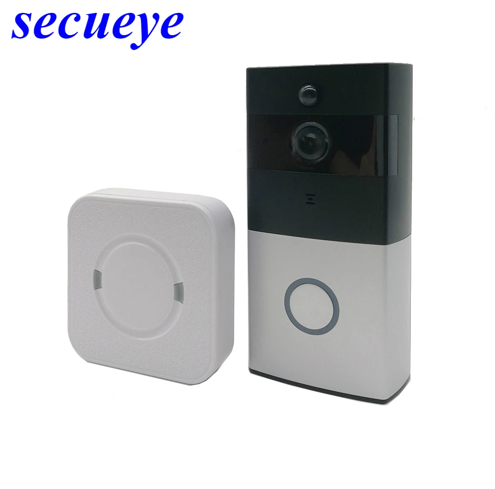 Secueye WiFi видео дверной звонок 720P камера безопасности телефон двухсторонний аудио