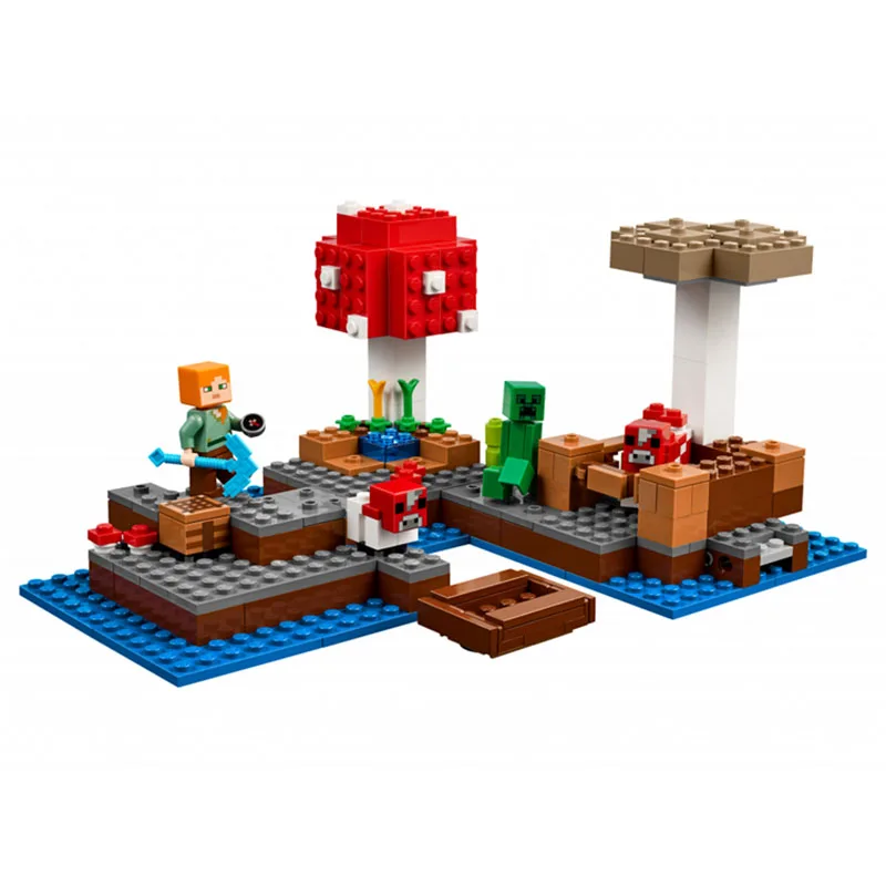 

Lepin Pogo Bela Minecrafte My World Zombies Building Blocks Bricks Compatible Legoe Toys