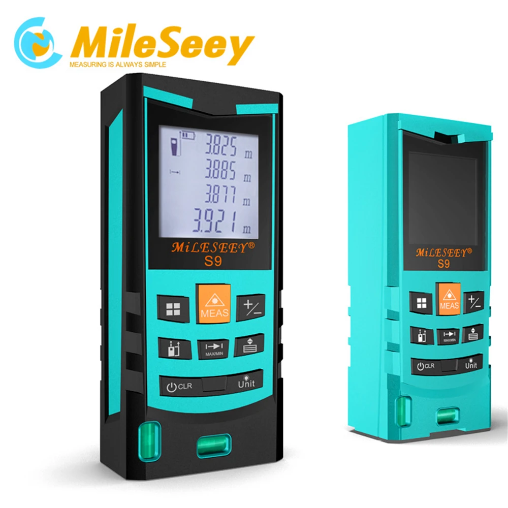 Golf rangefinder laser rangefinder Mileseey S9 80M laser distance meter laser rangefinder measuring Blue