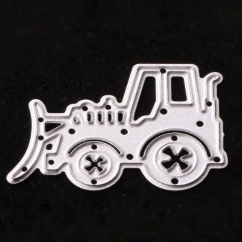 An excavator metal die cutting dies scrapbooking embossing folder suit