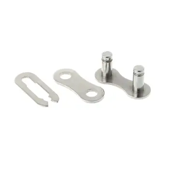 

1 Pair Alloy Portable Bicycle Chain Master Link Joint Connector Single Speed Quick Clip Buckle