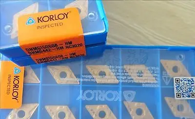 

2PCS New KOR+ DNMG150608-HM NC3020 DNMG442-HM CNC Carbide Inserts 10PCS/Box