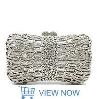 Animal bird design clutch women evening party bag diamonds owl shape crystal purses bridal wedding party crystal clutches