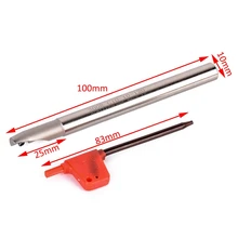 BMBY-10Pcs Apmt1135Pder карбидные вставки+ 1 шт. Bap 300R C10-10-120 держатель инструмента с гаечным ключом для фрезерных токарных инструментов с ЧПУ