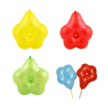 10Pcs Hot Sale plum flower shape latex quincunx balloons kids birthday party wedding decorations classic toys